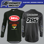 Front back and sleeves custom printed